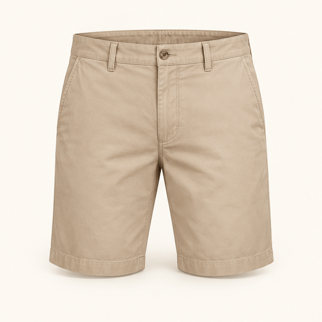 Bayfront Chino Shorts in Sand, front view